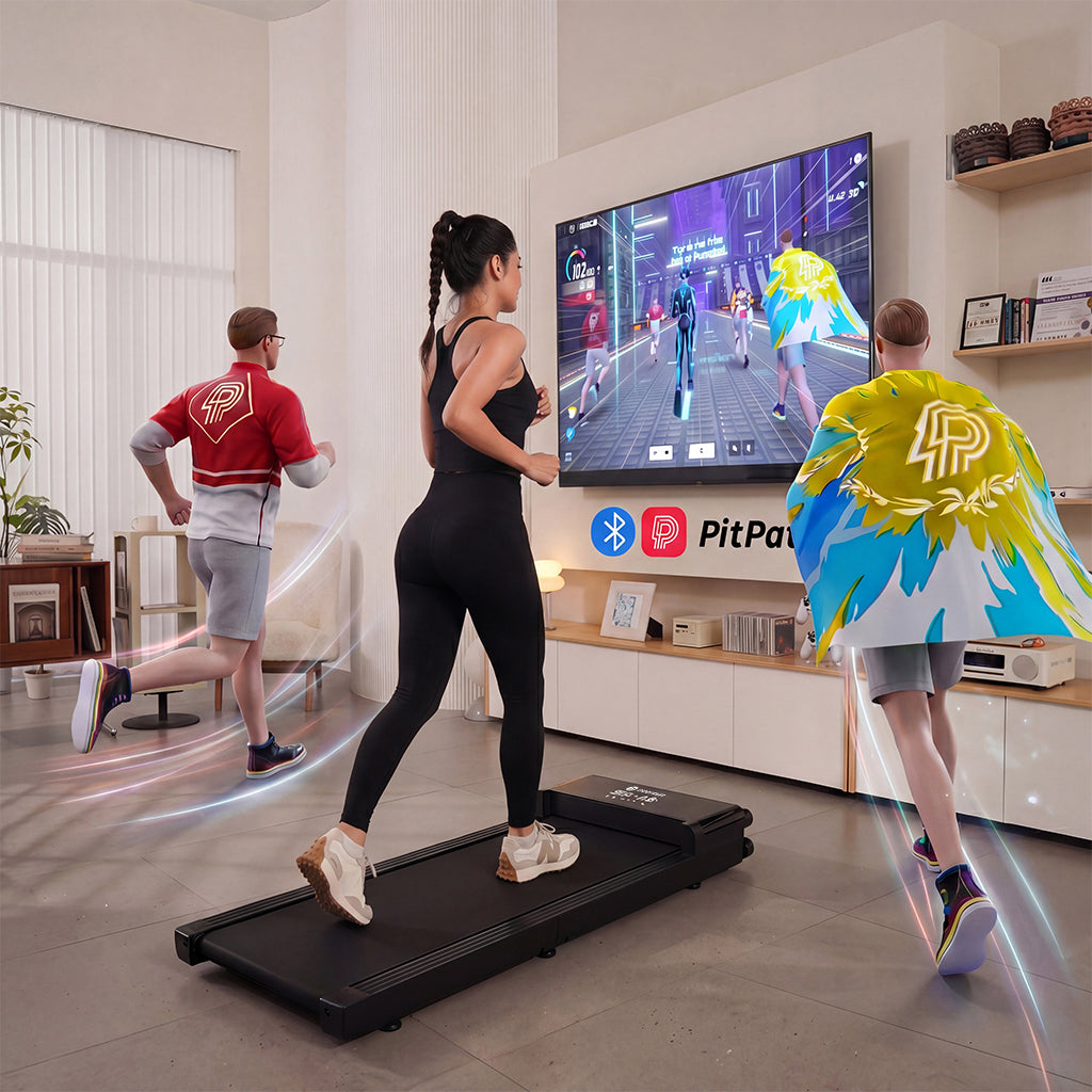 DeerRun Z20 Foldable Walking Pad Treadmill ¨C Ultra Compact with LED Display