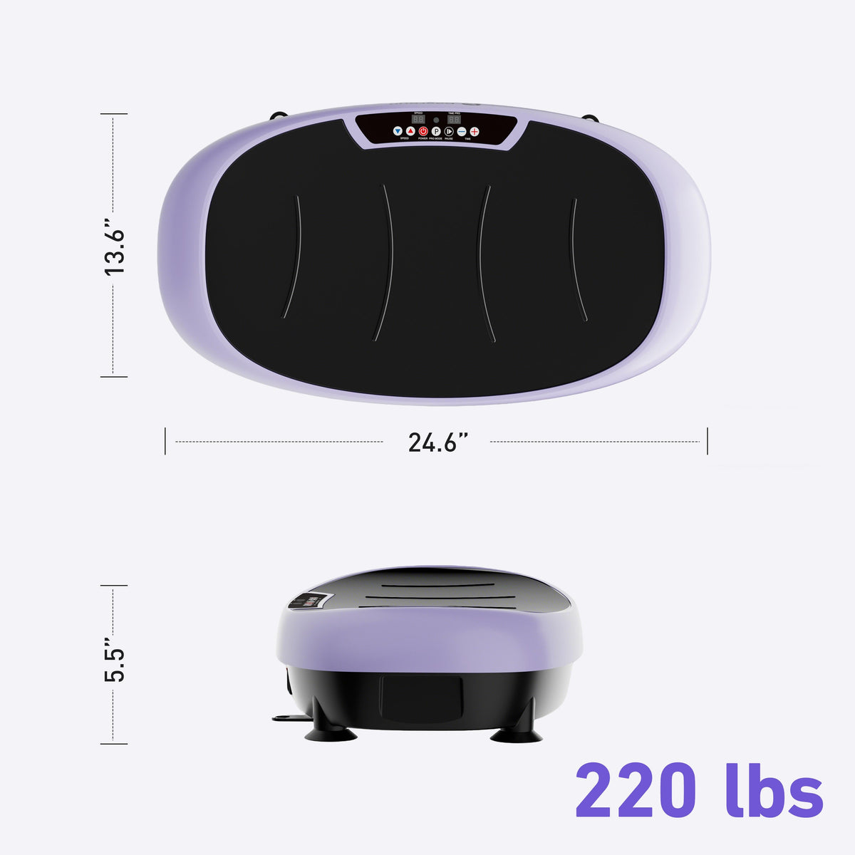 DeerRun? High-Power Full?Body Vibration Plate Workout, 220lbs
