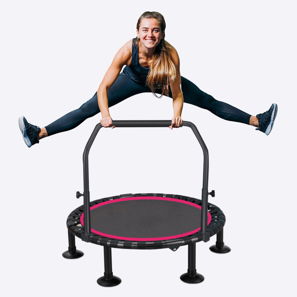 DeerRun? 40  Foldable Mini Trampoline Max Load 330lbs
