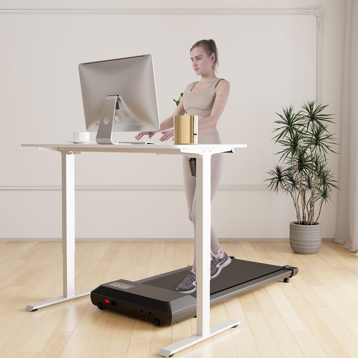 DeerRun?Electric Standing Desk, 39 x 23 Inches Height Adjustable