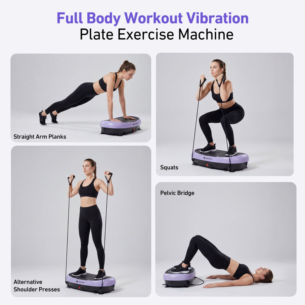 DeerRun? High-Power Full?Body Vibration Plate Workout, 220lbs