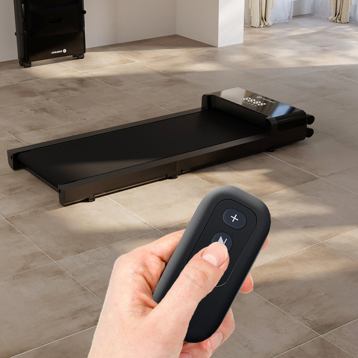 DeerRun Z20 Foldable Walking Pad Treadmill ¨C Ultra Compact with LED Display