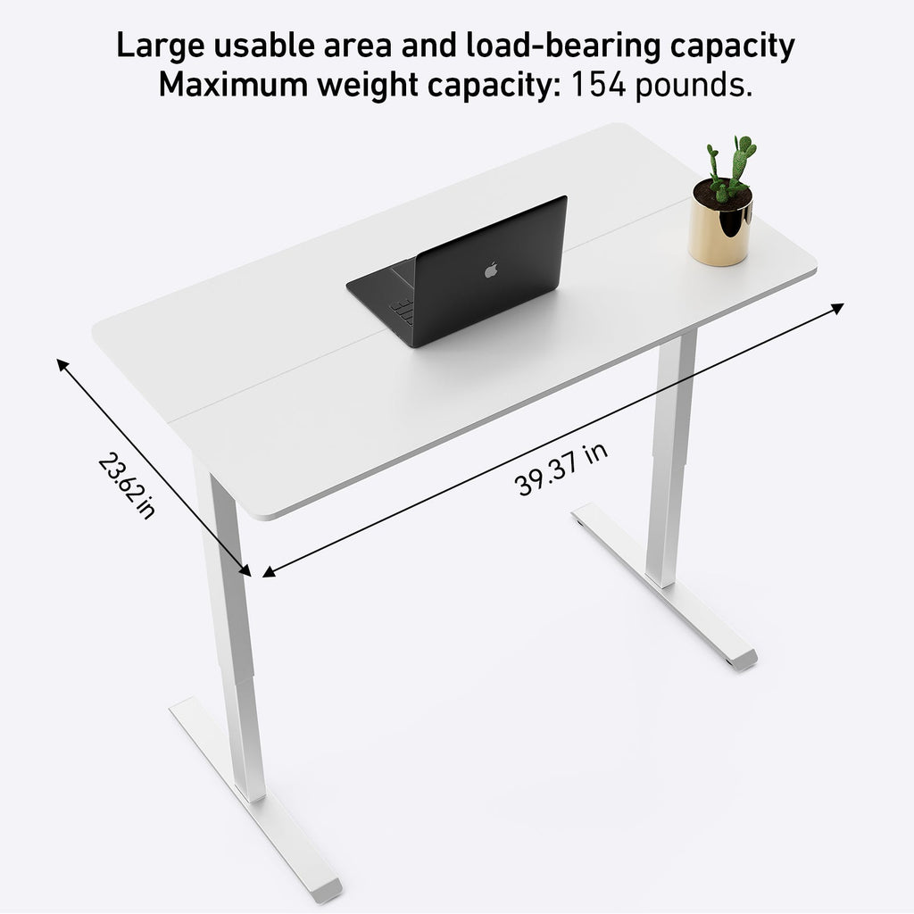 DeerRun?Electric Standing Desk, 39 x 23 Inches Height Adjustable