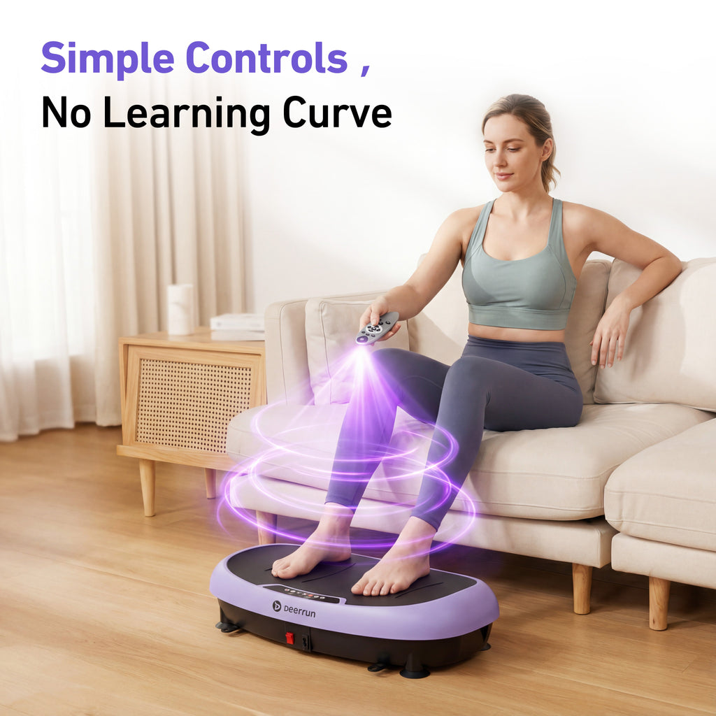 DeerRun? High-Power Full?Body Vibration Plate Workout, 220lbs