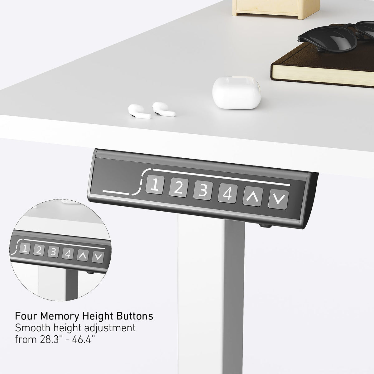 DeerRun?Electric Standing Desk, 39 x 23 Inches Height Adjustable