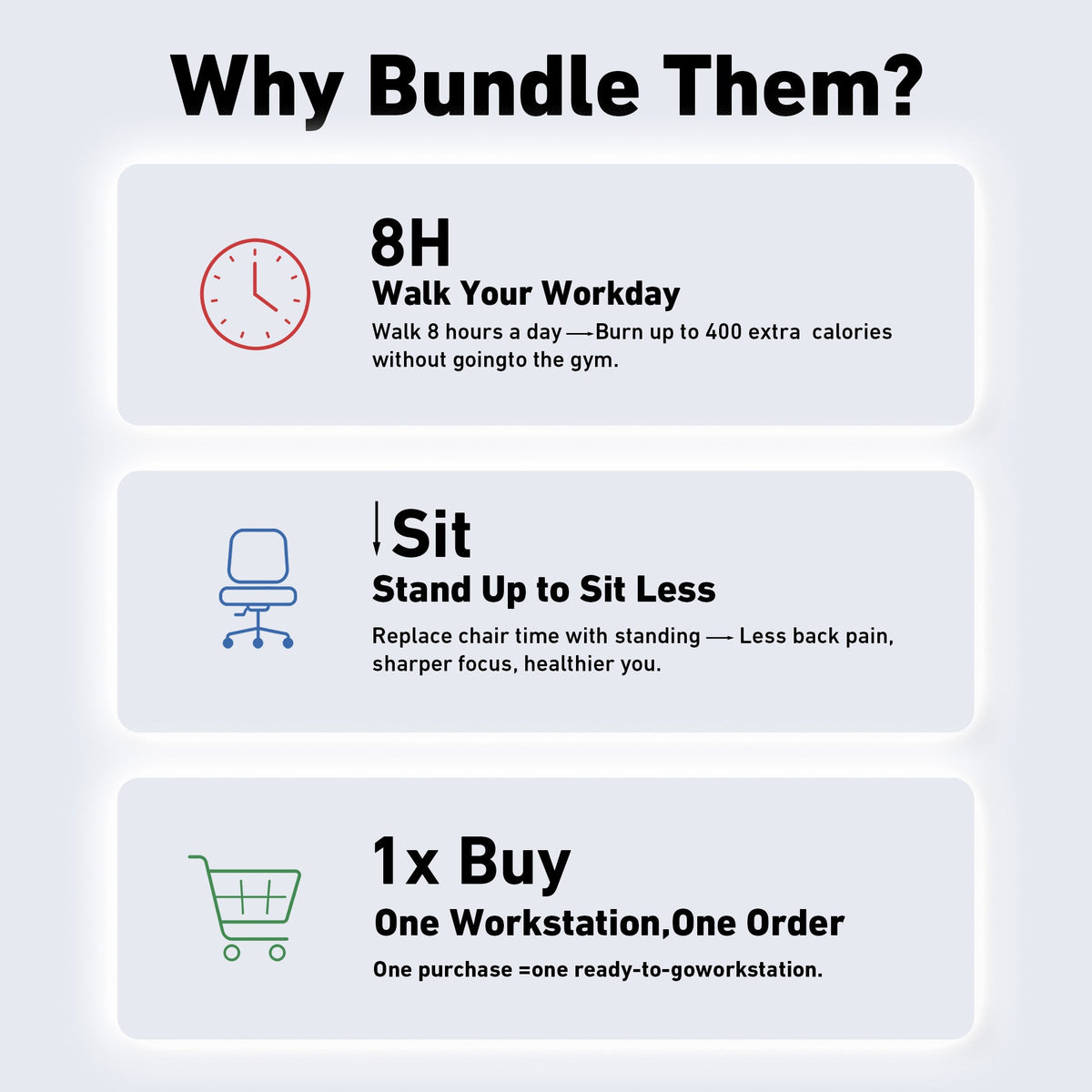 DeerRun Walking Workstation: Incline Walking Pad & Desk Bundle | Replace Your Chair